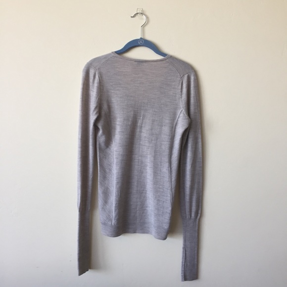 Gorgeous Theory Beige Wool Long Sleeve! - Picture 2 of 8